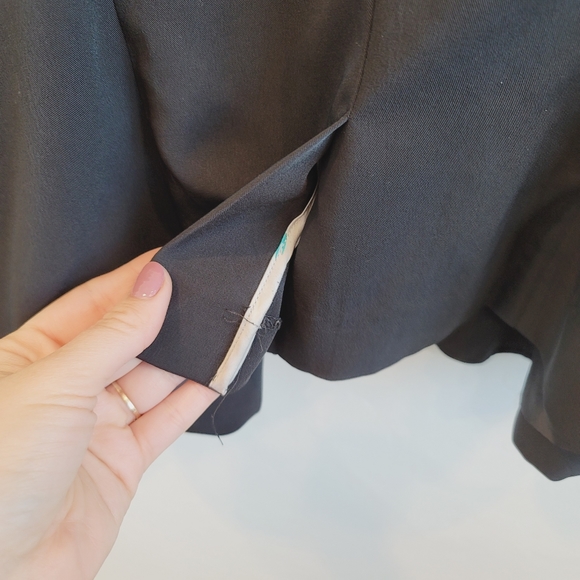 Daniel Rainn Open Front Black Blazer Jacket Women's Size 1X - Picture 5 of 12